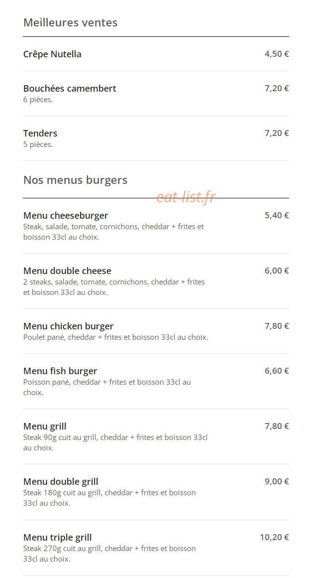 Cinq7douze — carte page 1