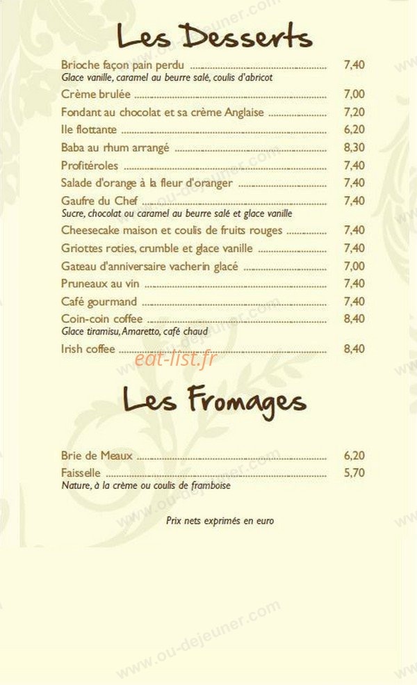 La Mare Aux Canards — carte page 3