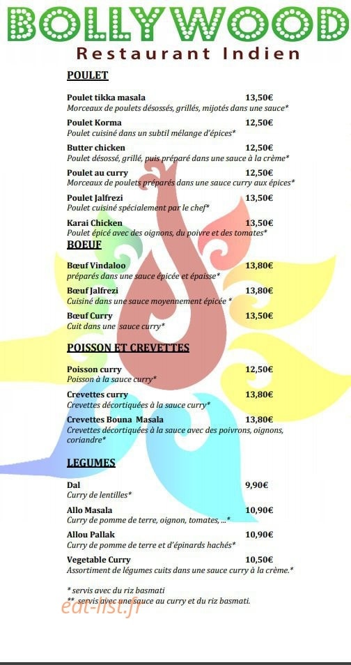 Bollywood — carte page 3