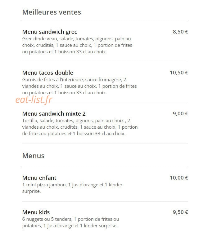 La Familia — carte page 1