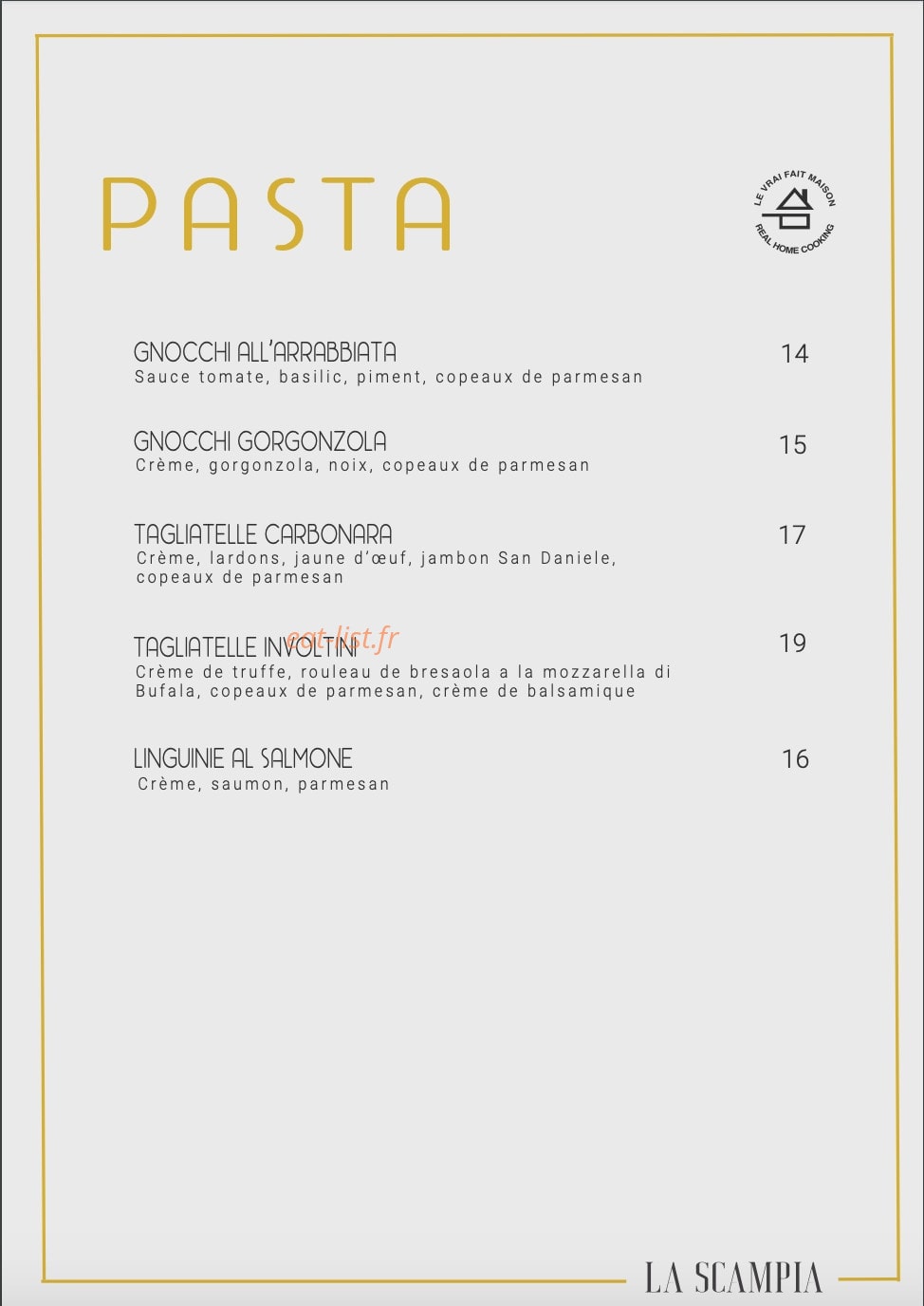 La Scampia — carte page 4