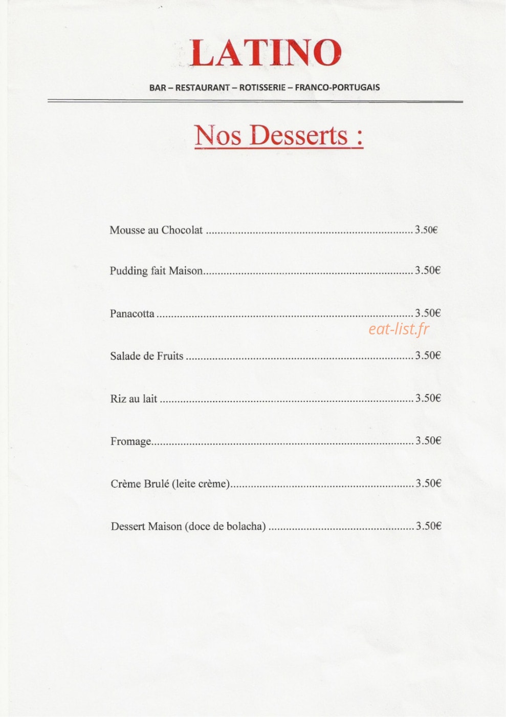 Latino — carte page 8