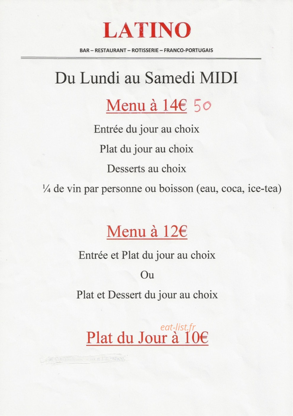 Latino — carte page 5