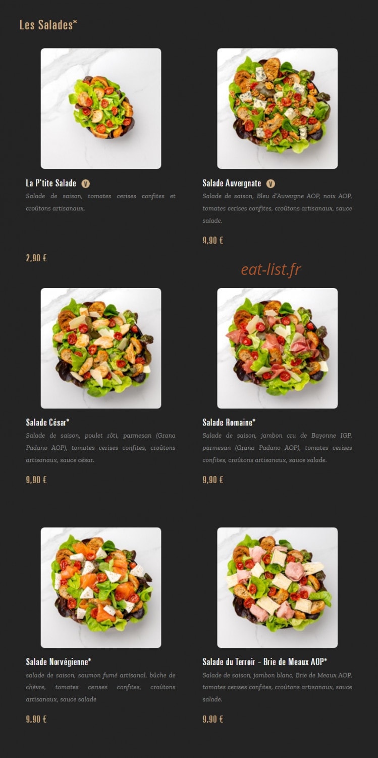 Pizza Cosy — carte page 3