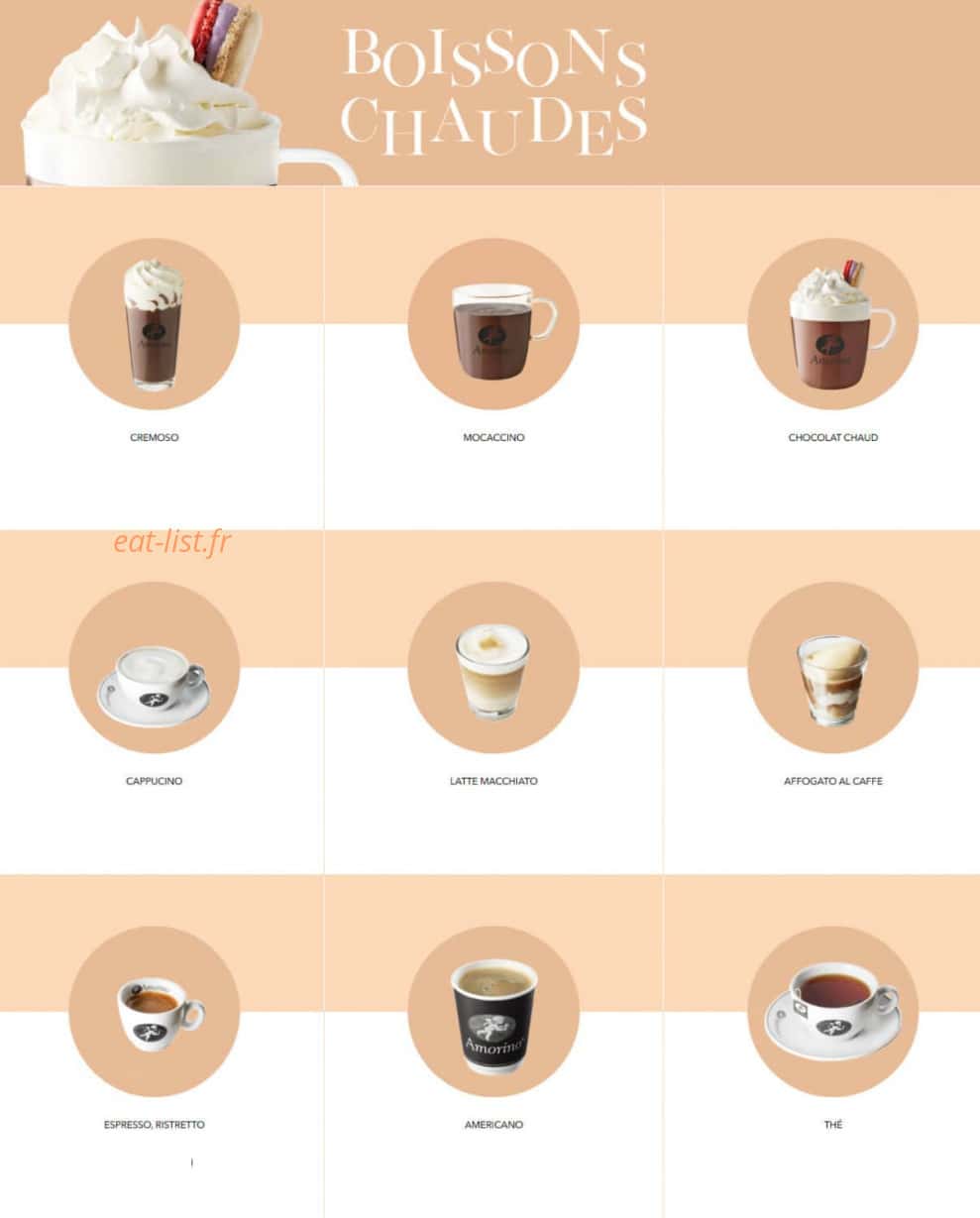 Amorino — carte page 7