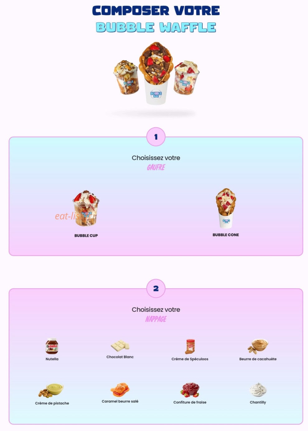 Bubble Bae — carte page 3