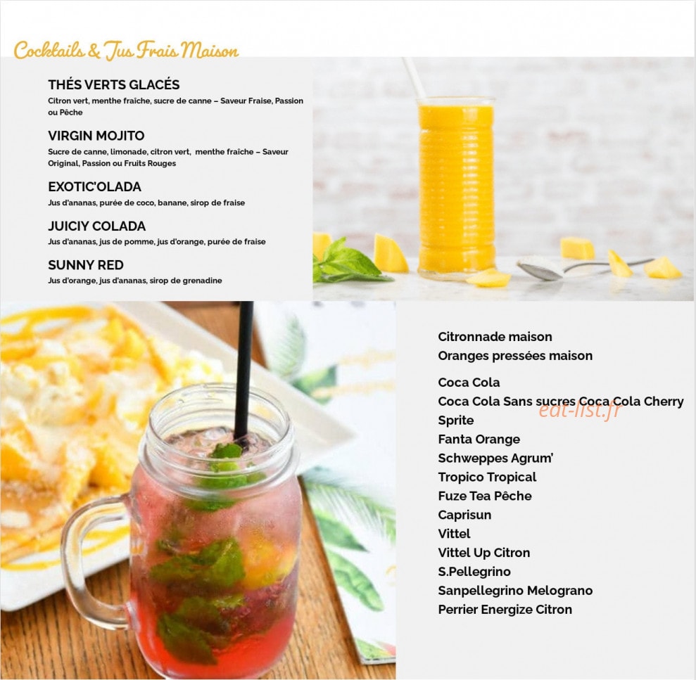 Crêpe Touch — carte page 7