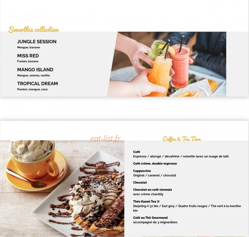 Crêpe Touch — carte page 8