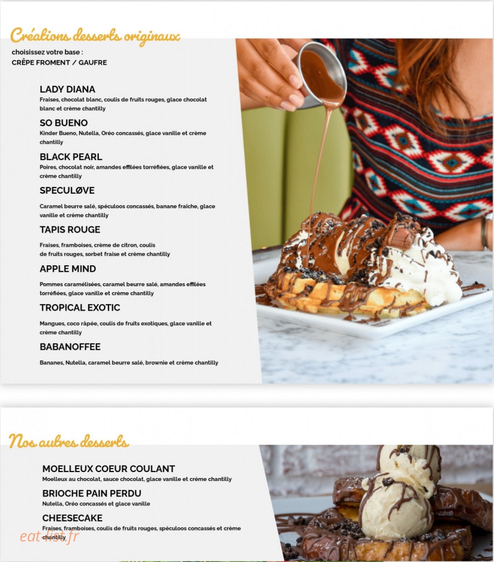 Crêpe Touch — carte page 4