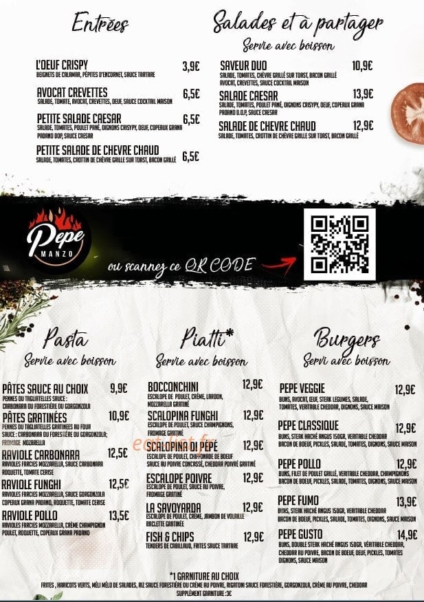 Pepe Manzo — carte page 2
