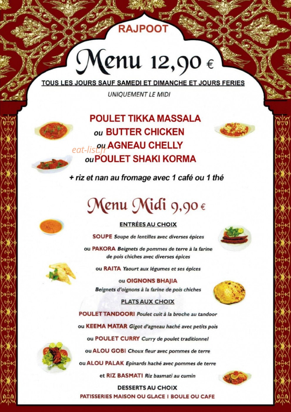 Rajpoot — carte page 6