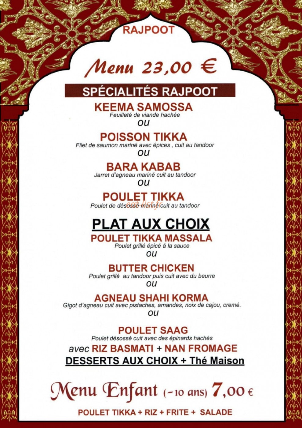 Rajpoot — carte page 4