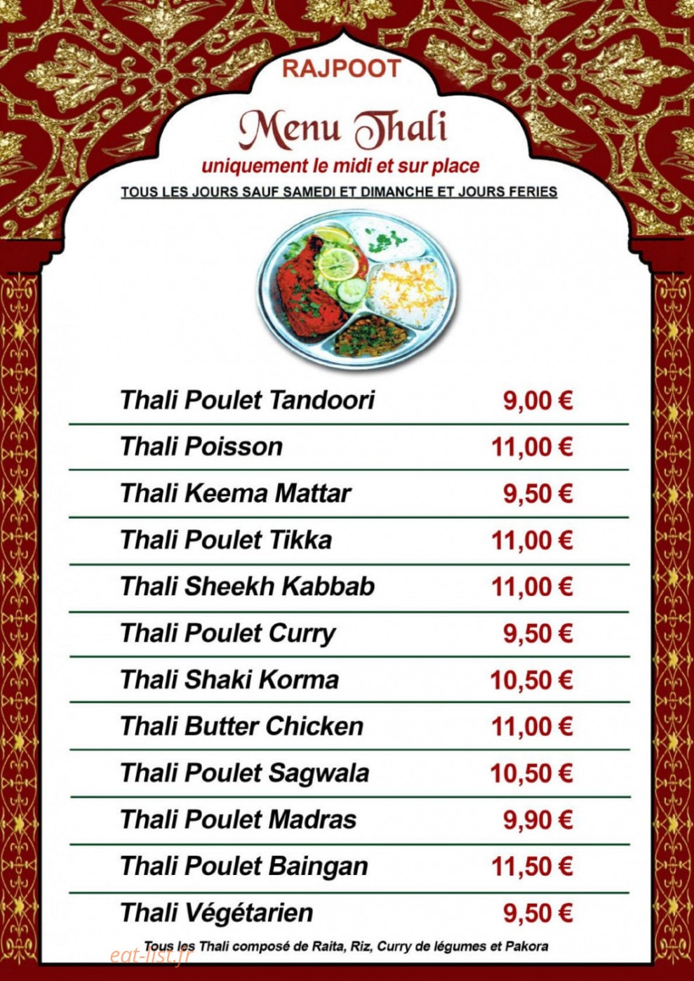 Rajpoot — carte page 7