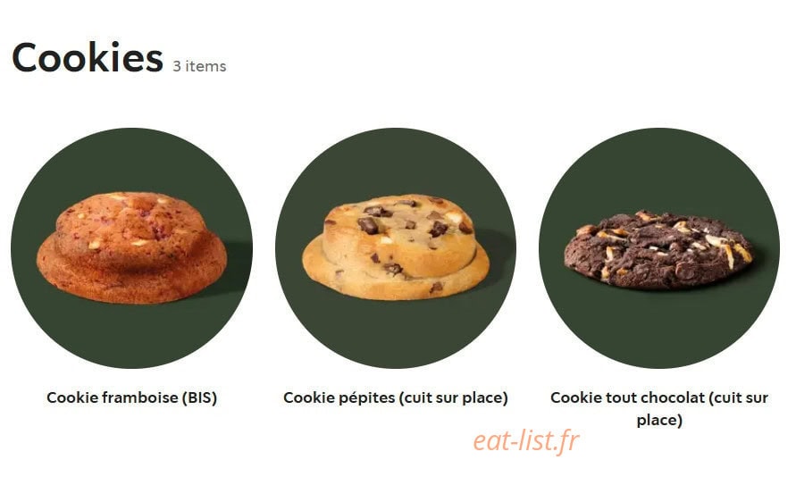 Starbucks — carte page 16