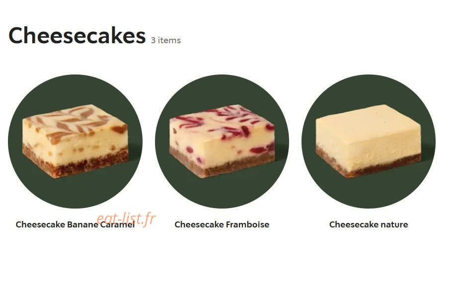 Starbucks — carte page 18