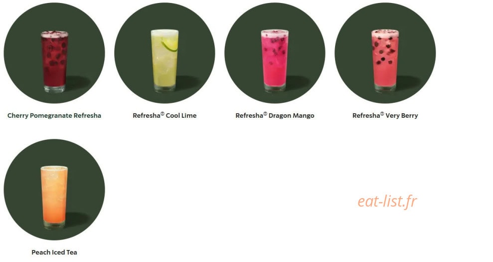 Starbucks — carte page 6