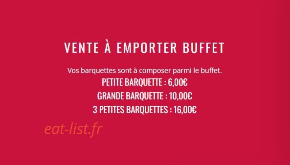 Carte et menu de World Wok à Villeneuve la Garenne — Menu à emporter