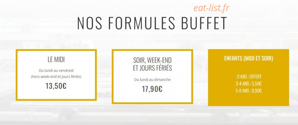 Carte et menu de World Wok à Villeneuve la Garenne — Les formules