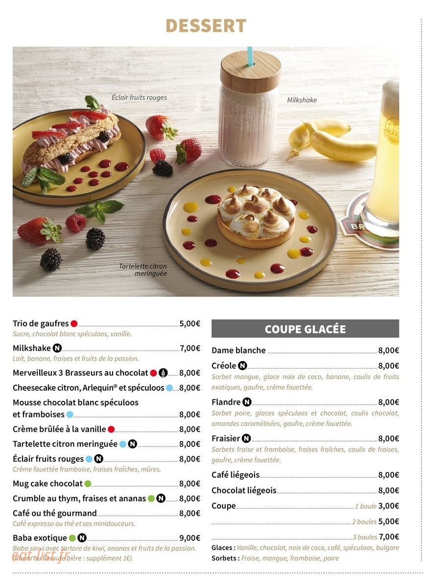 3 Brasseurs • Le Hub — carte page 9