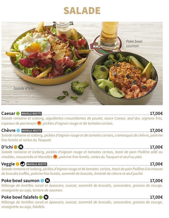 3 Brasseurs • Le Hub — carte page 2