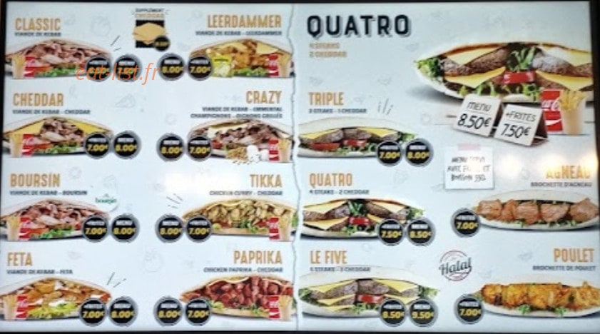 Arda Kebab — carte page 2