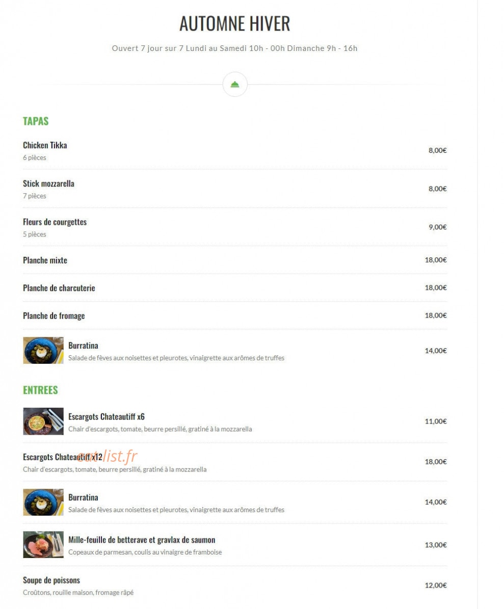 Au Coin ! — carte page 2