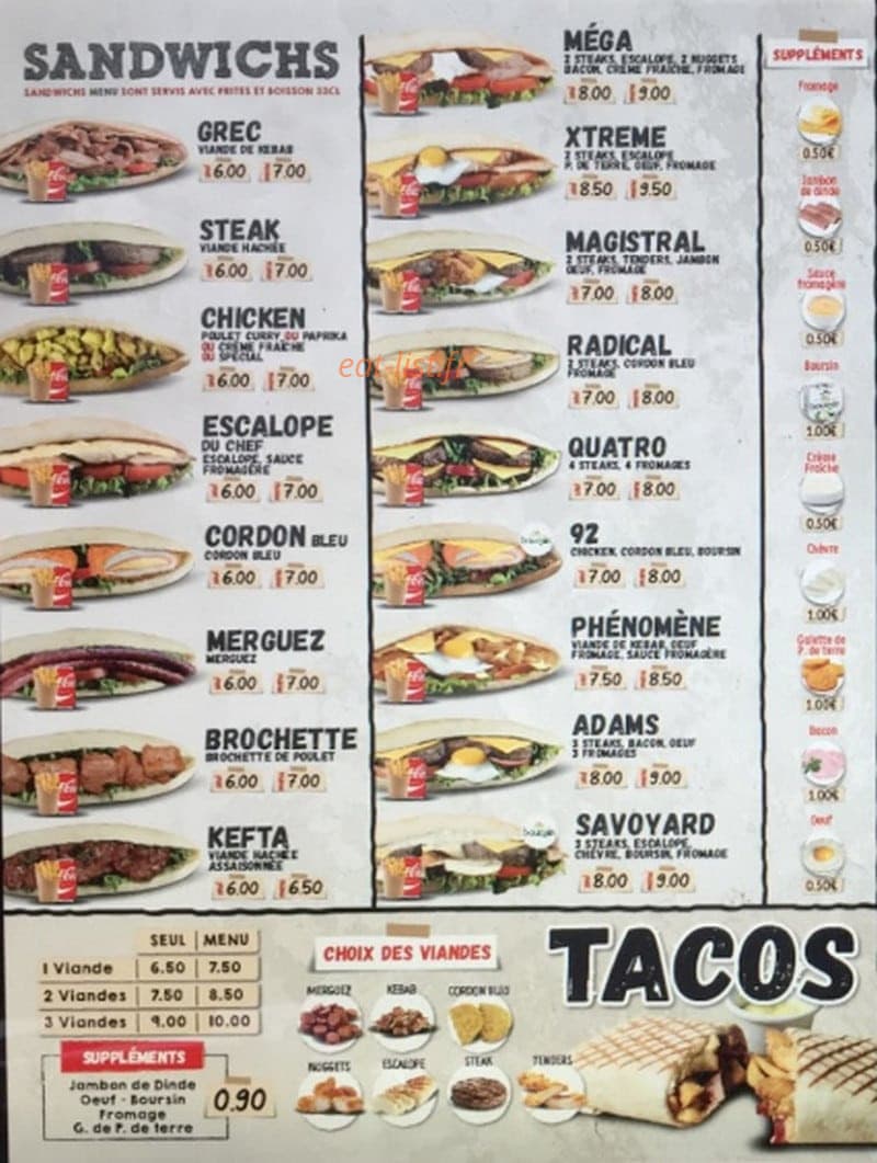 best'food — carte page 3
