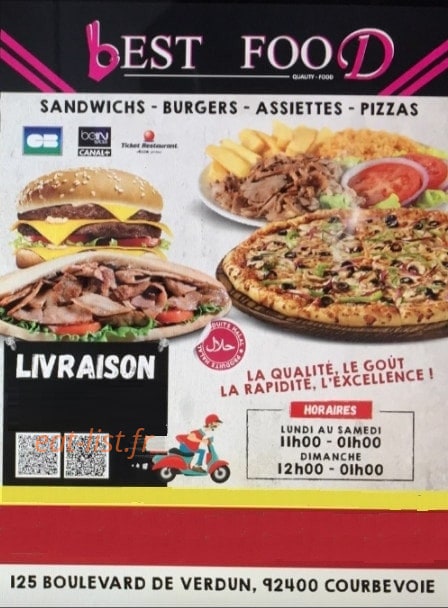 best'food — carte page 1