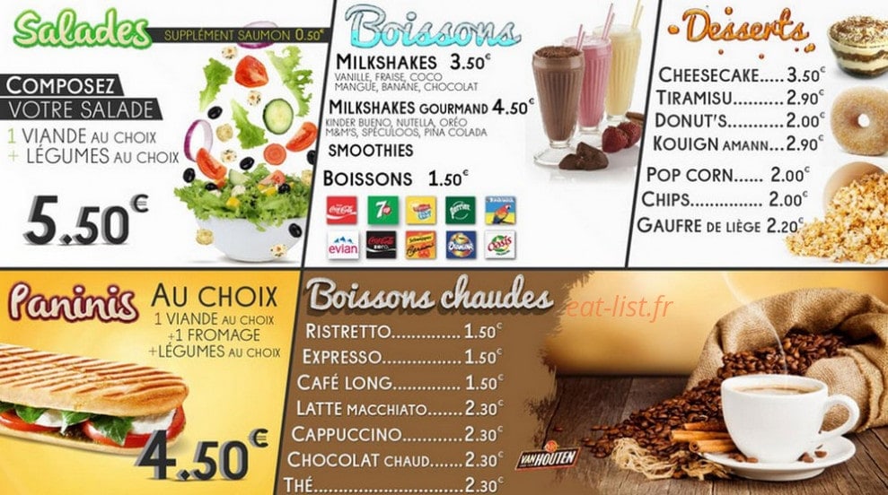 Brother's crêpes & café — carte page 3