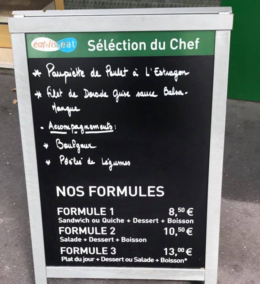 Equi Eat — carte page 1