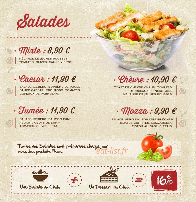 French Touch — carte page 2
