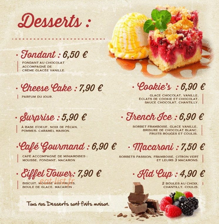 French Touch — carte page 9