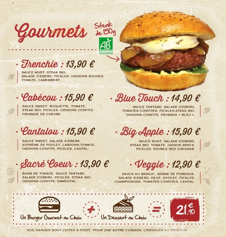French Touch — carte page 4