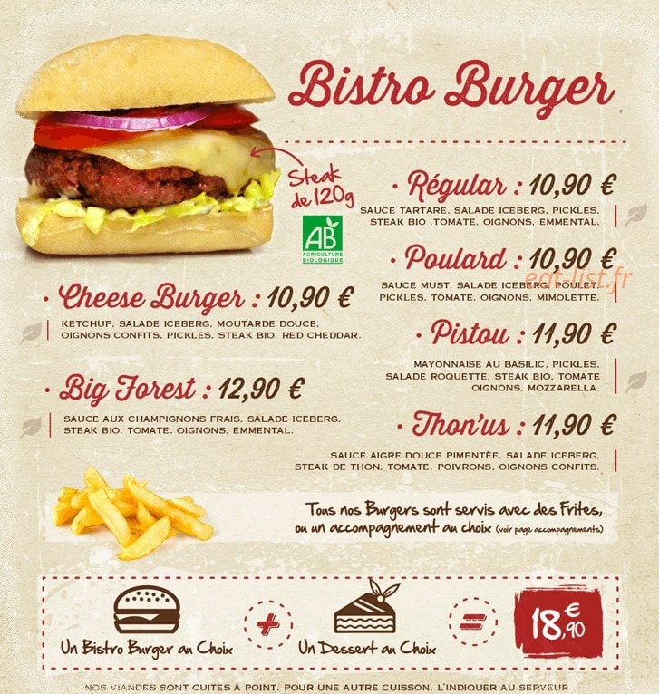French Touch — carte page 3