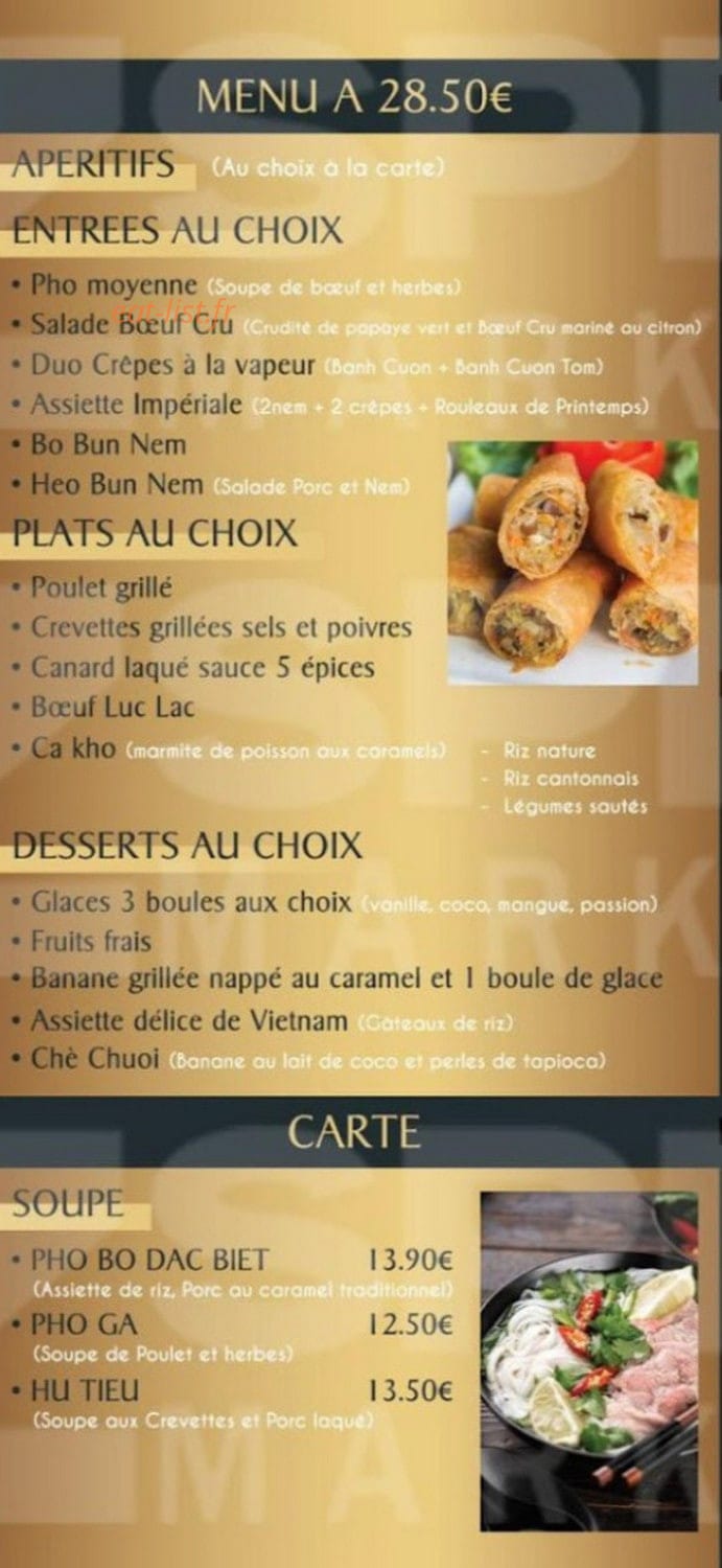 Goût Viet — carte page 2