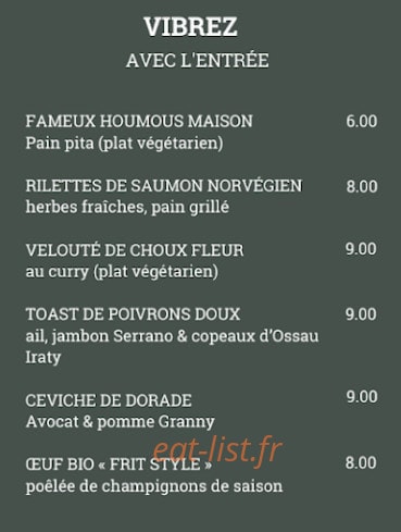 Greem — carte page 1