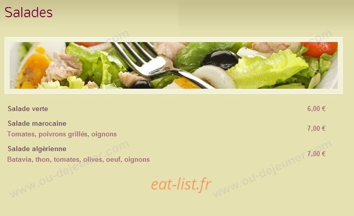 Le Dattier — carte page 2