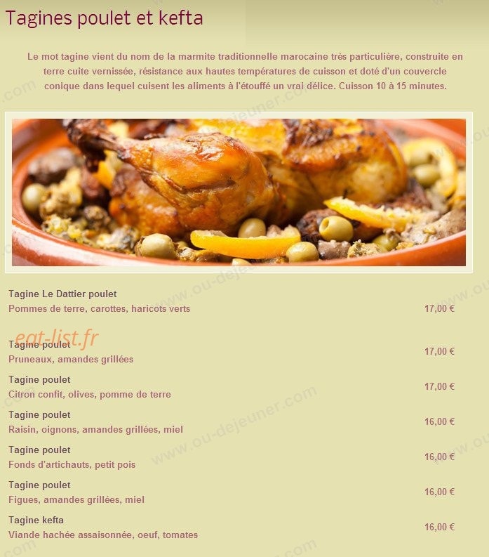 Le Dattier — carte page 4