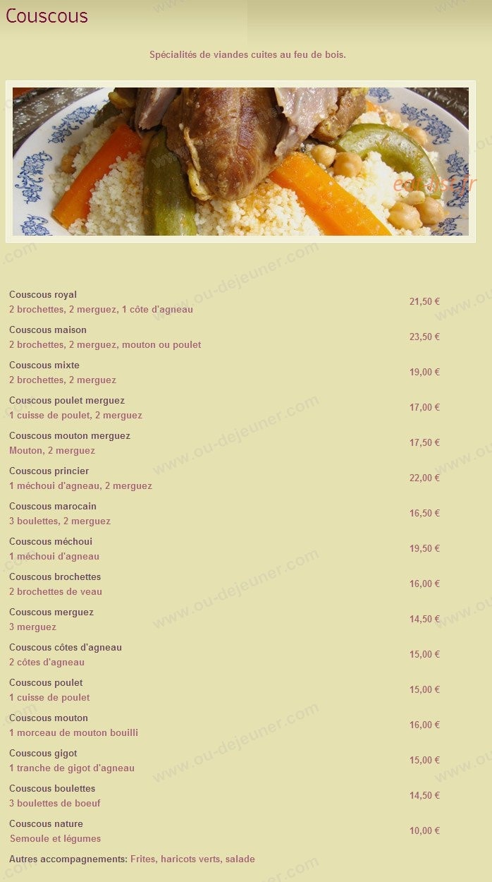 Le Dattier — carte page 5