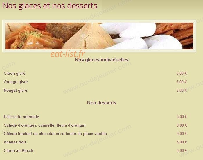 Le Dattier — carte page 8
