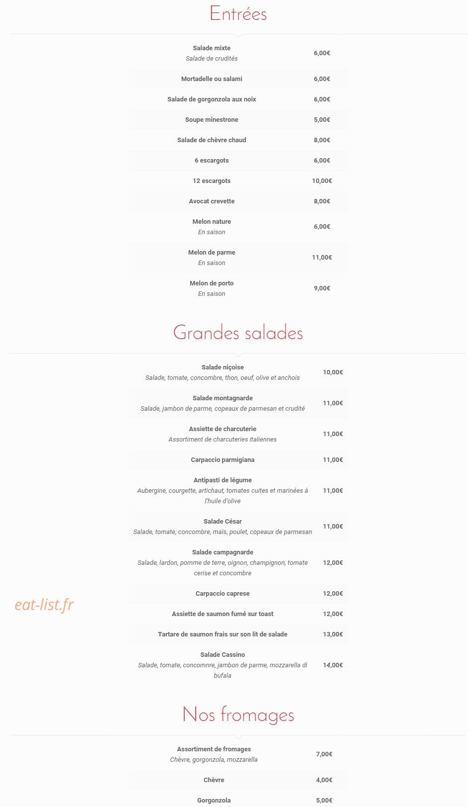 Le Monte Cassino — carte page 4