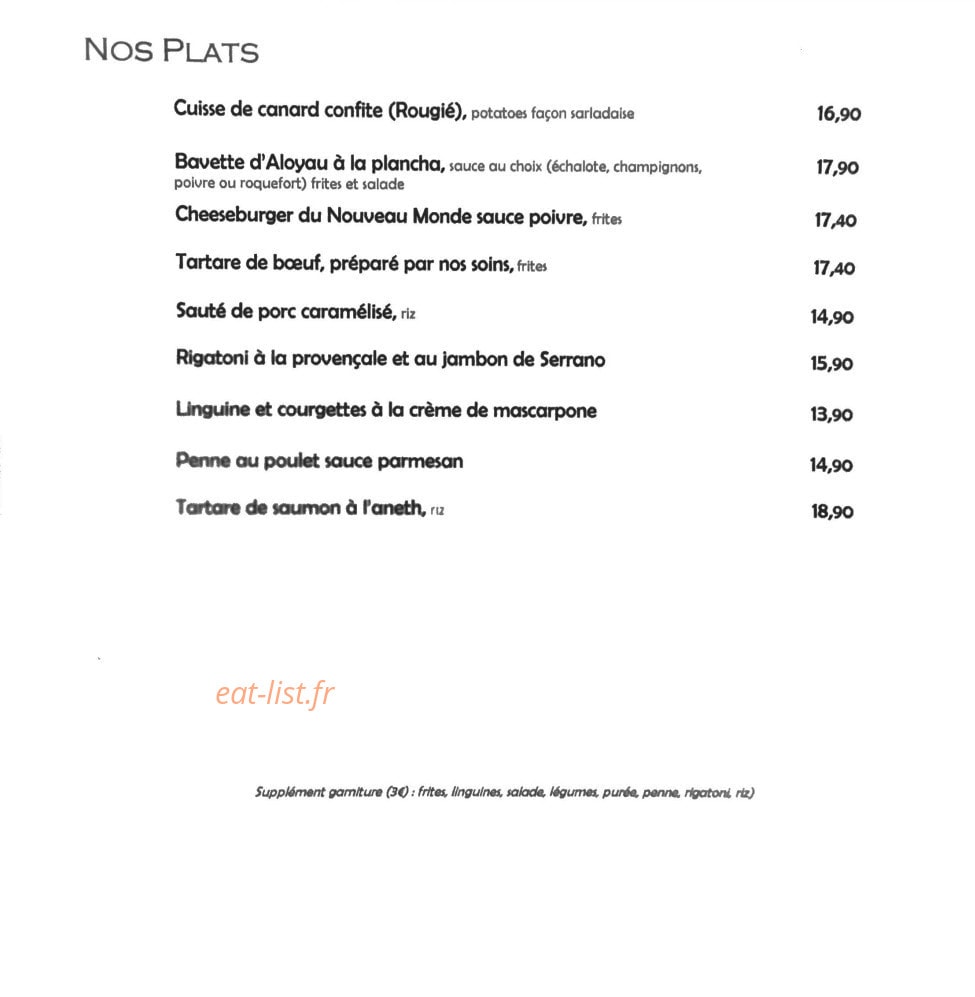 Le Nouveau Monde — carte page 2