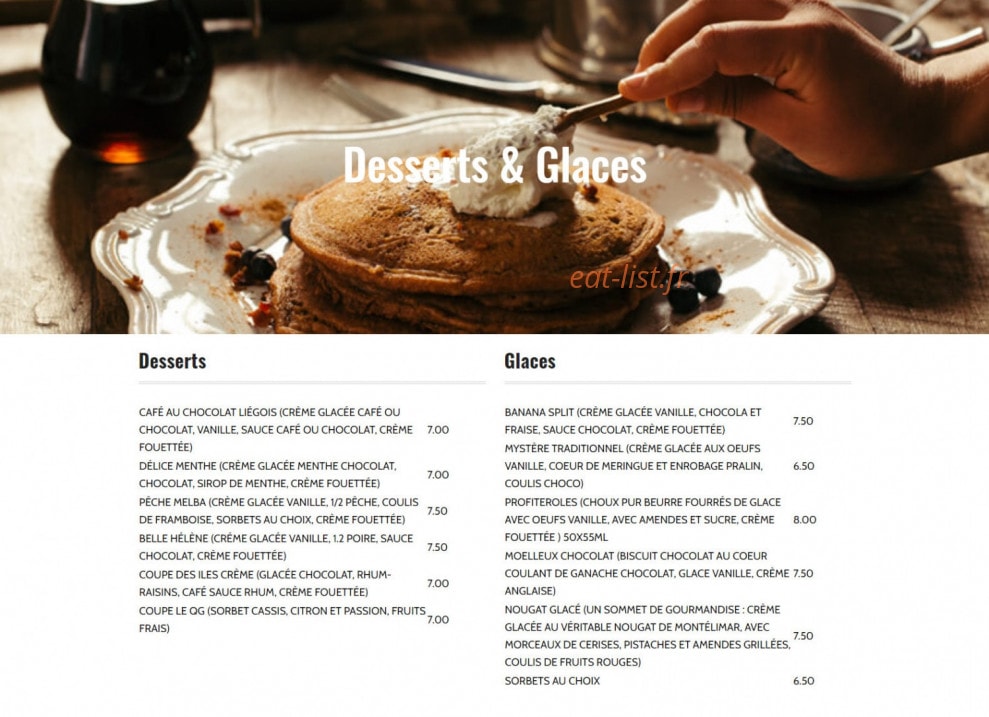Le QG — carte page 6