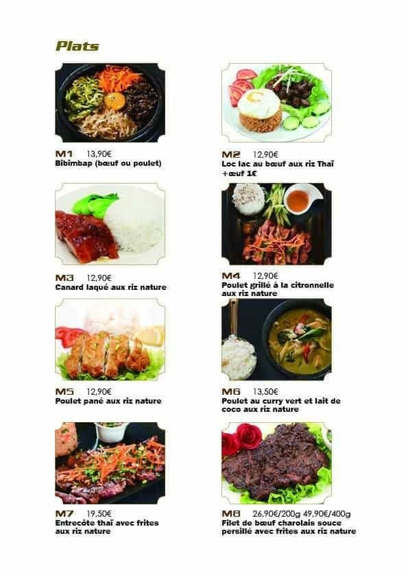 Le restaurant chez lola — carte page 5