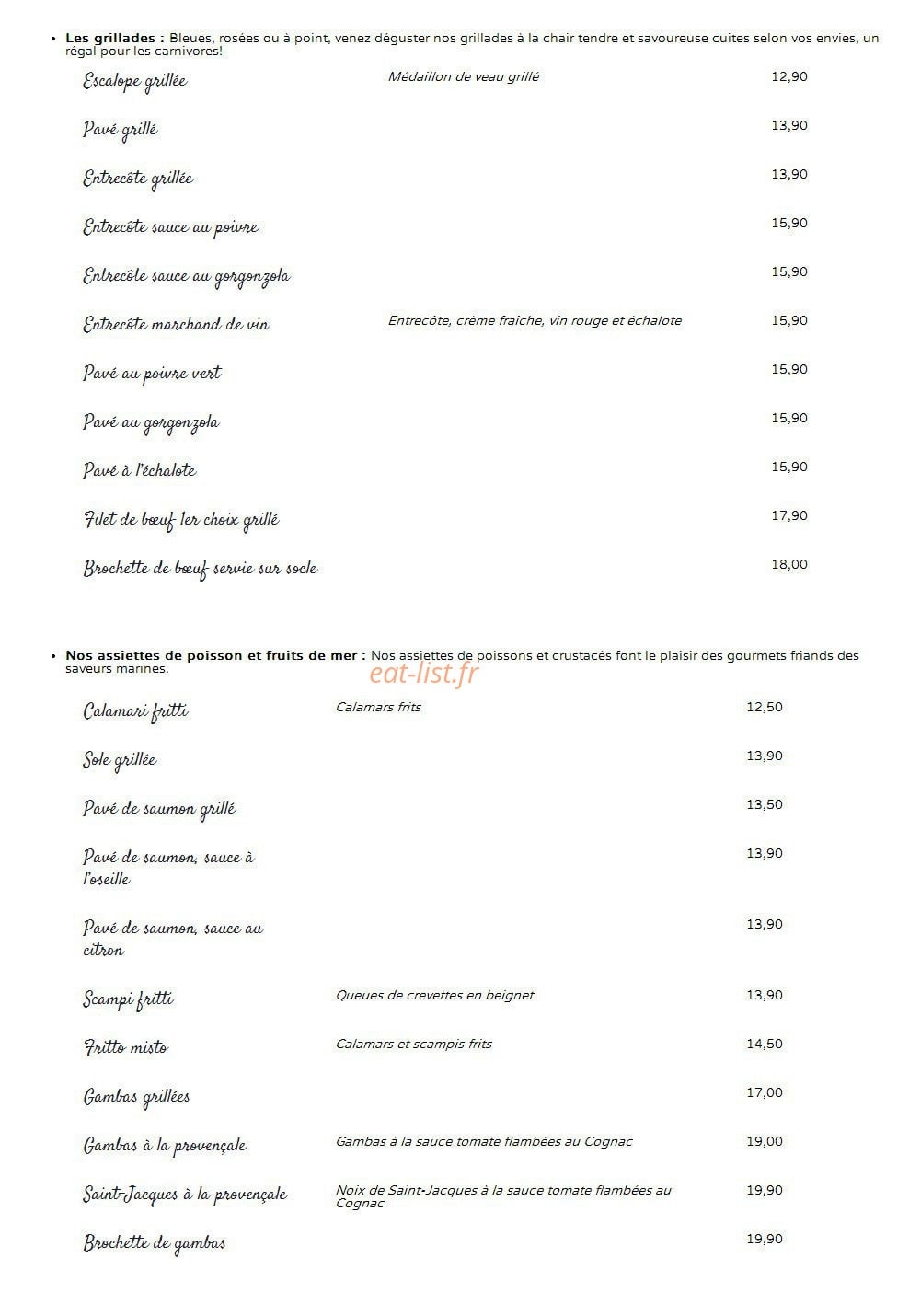 Le Valentino — carte page 5