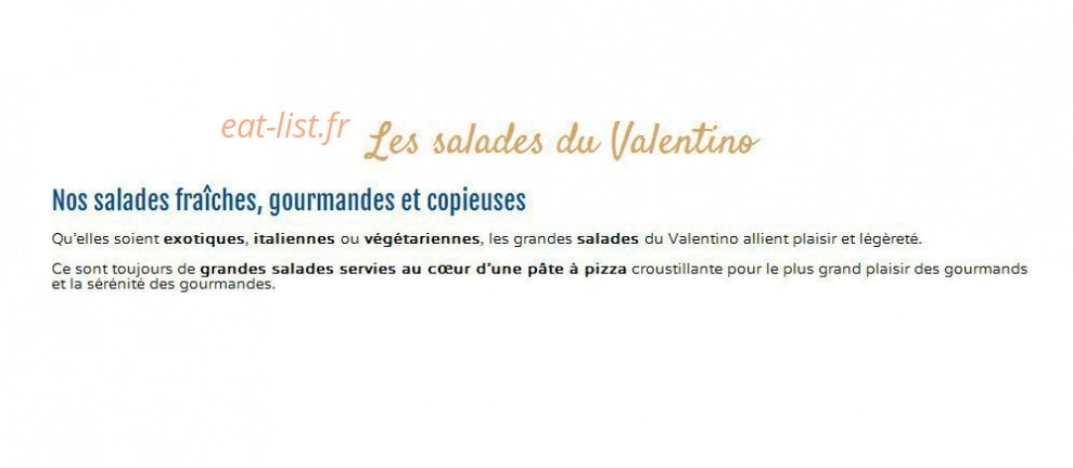Le Valentino — carte page 3