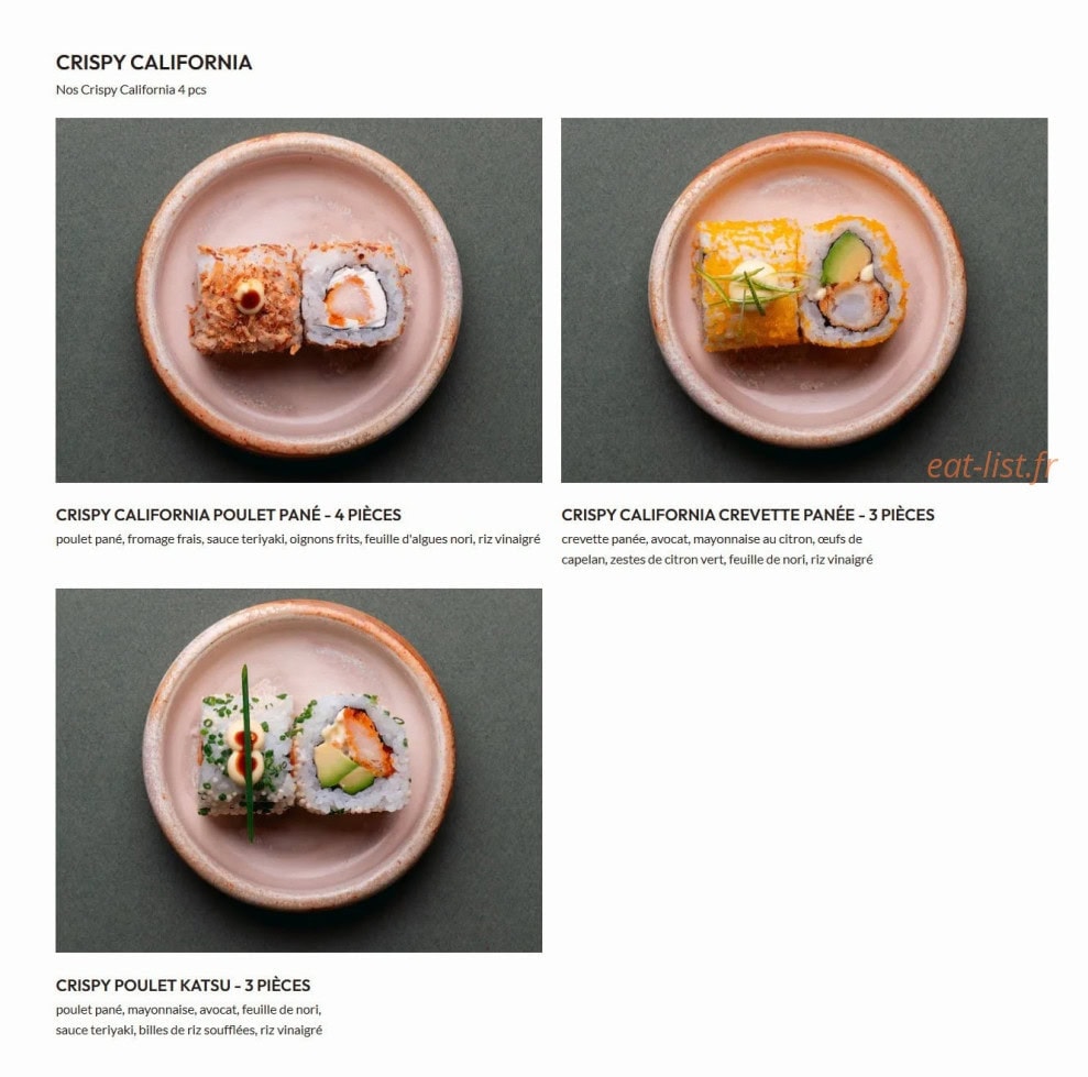 Matsuri — carte page 8