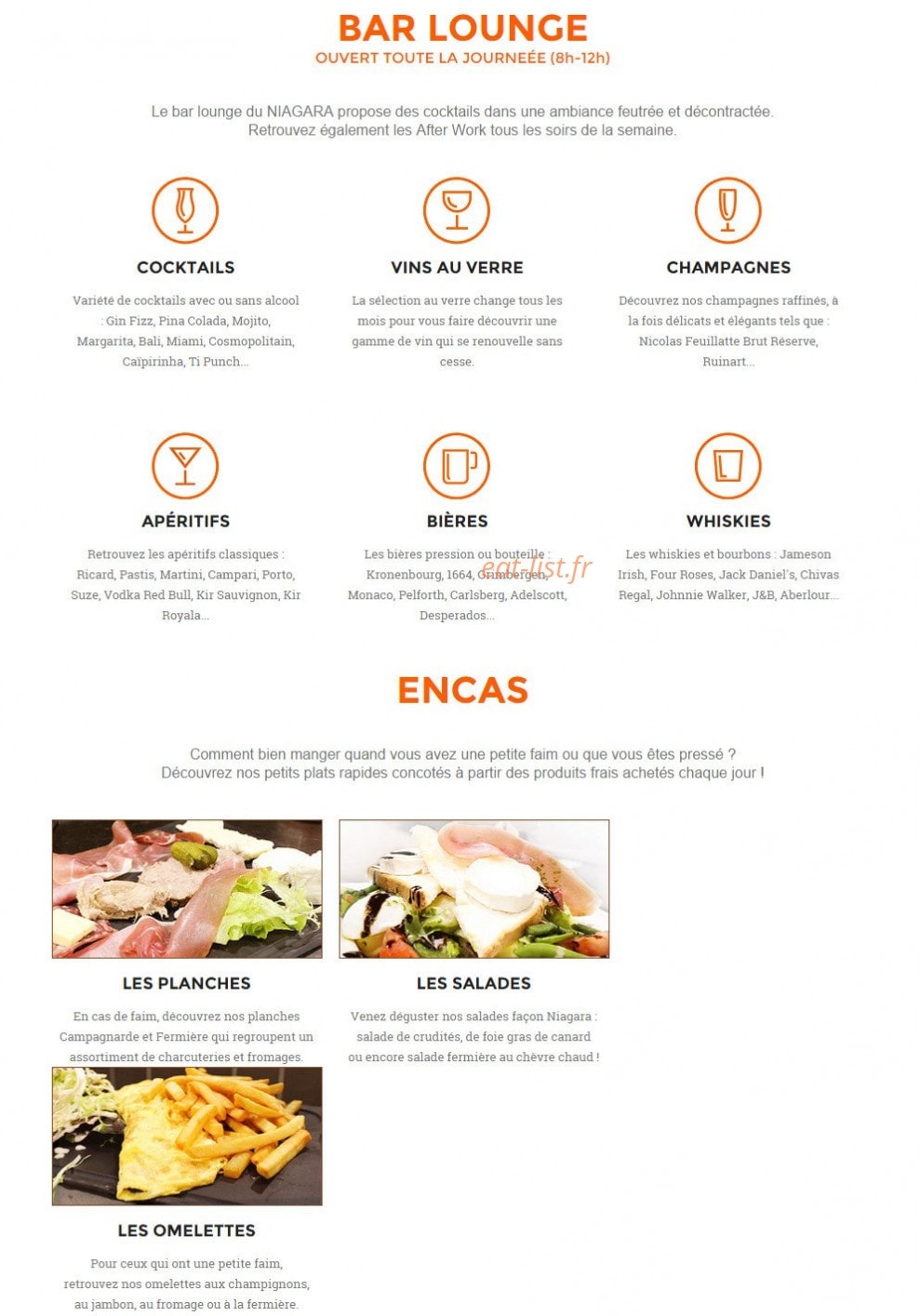 Niagara — carte page 1