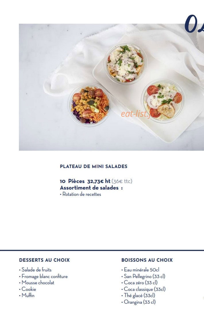 Paris Baguette — carte page 6
