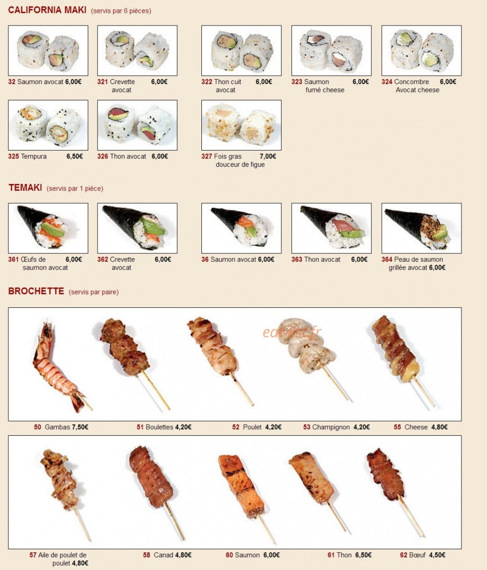 Sakura — carte page 3